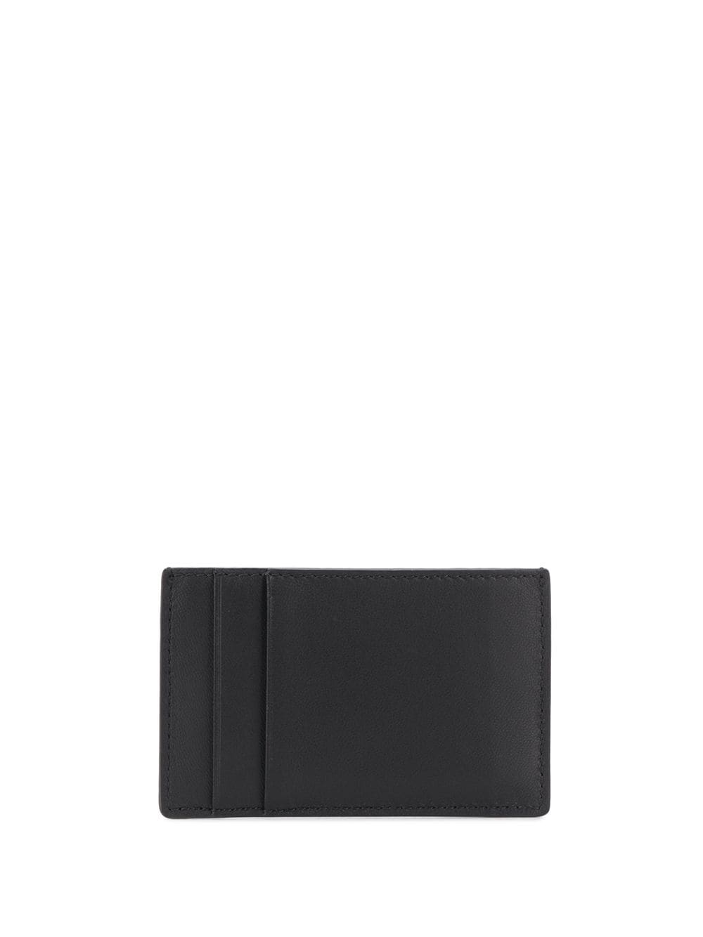 ALEXANDER MCQUEEN Graffiti Print Cardholder Black - MAISONDEFASHION.COM