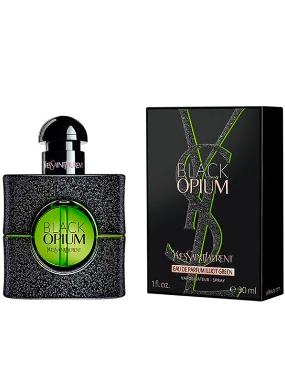 YVES SAINT LAURENT Black Opium Green Eau de Parfum - 30ml - MAISONDEFASHION.COM