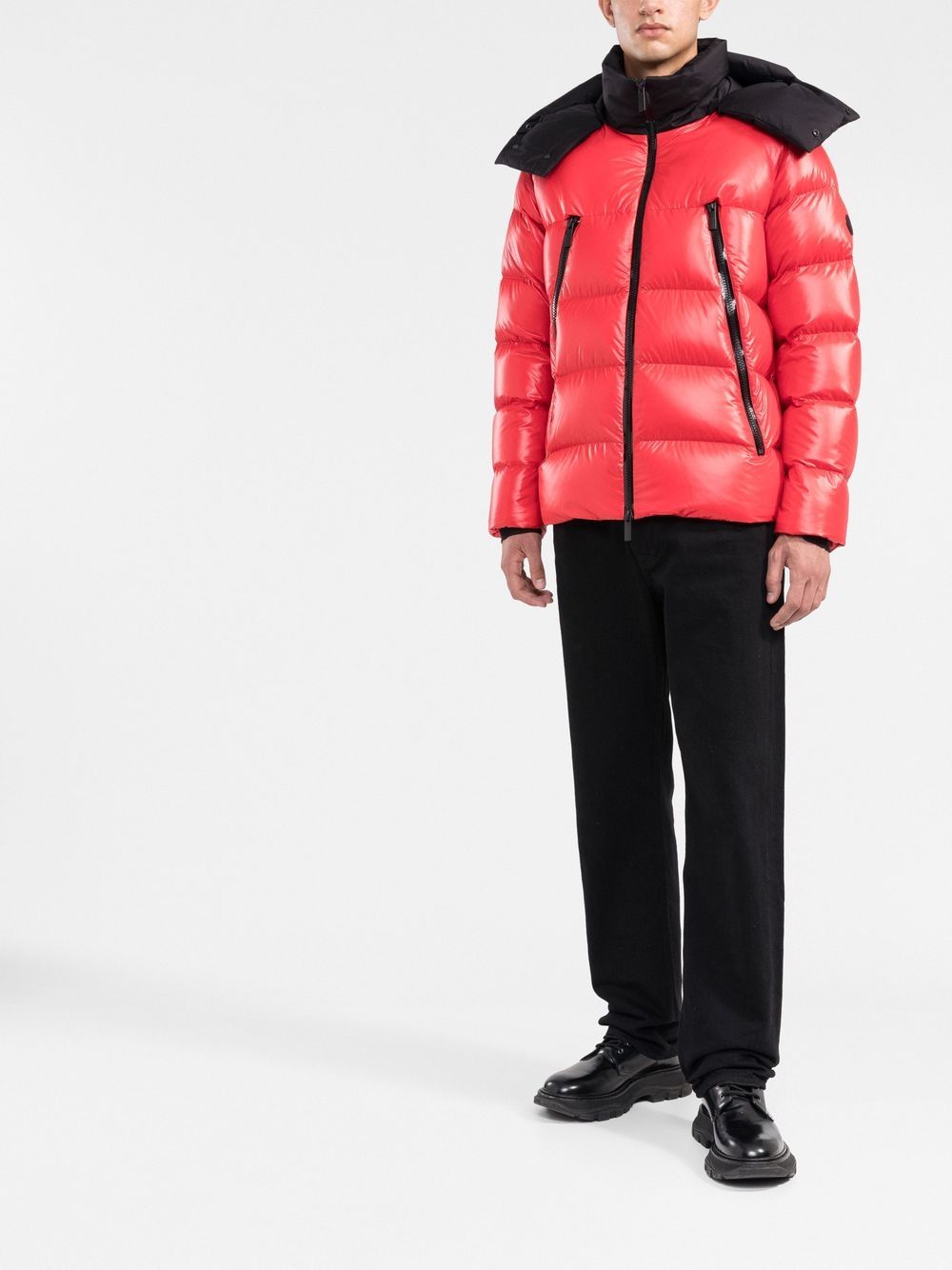 MONCLER Zubair Jacket Red - MAISONDEFASHION.COM