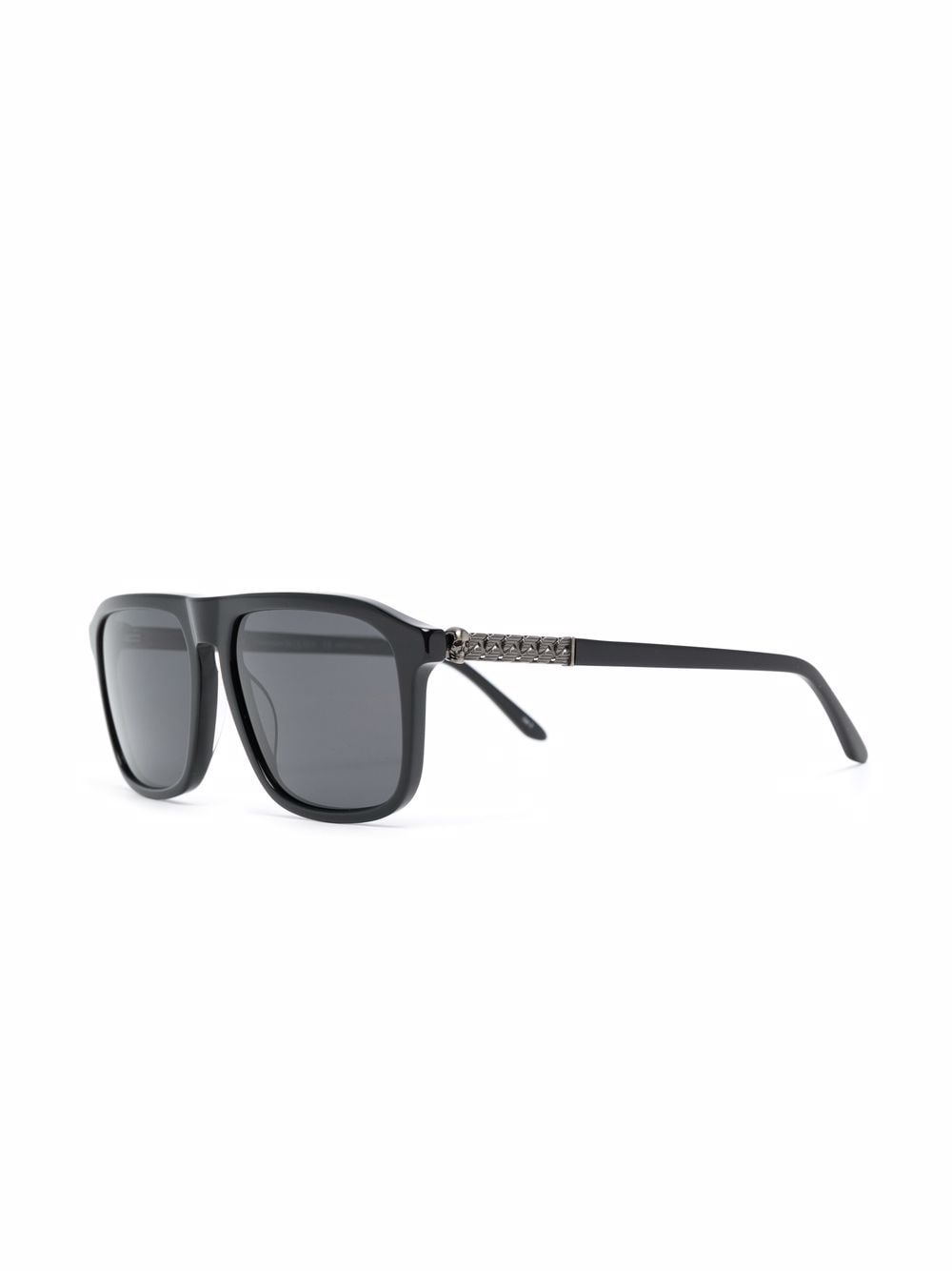 ALEXANDER MCQUEEN Square Sunglasses Black - MAISONDEFASHION.COM