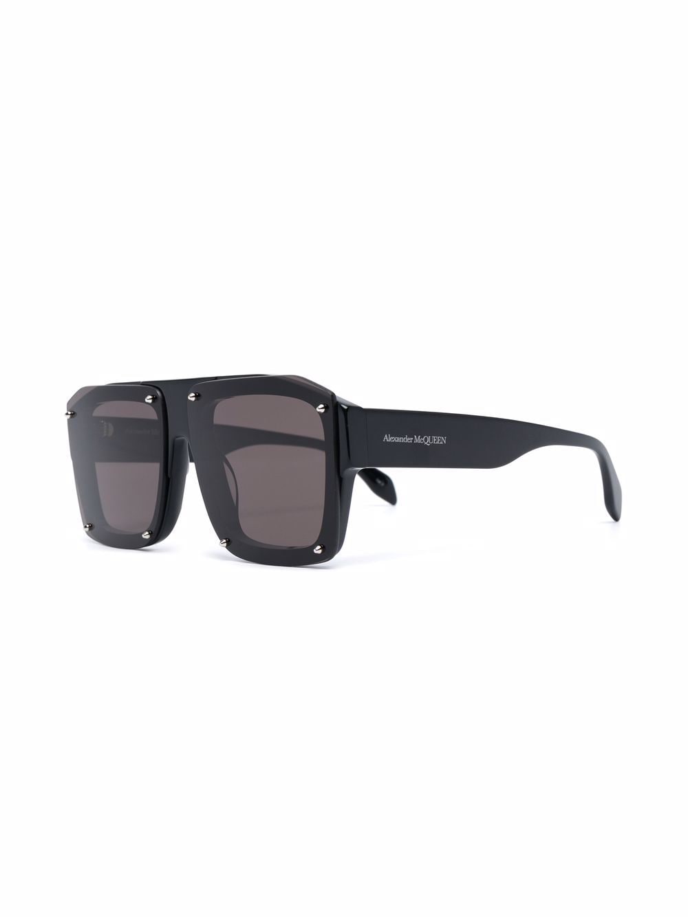 ALEXANDER MCQUEEN Oversized Sunglasses Black - MAISONDEFASHION.COM