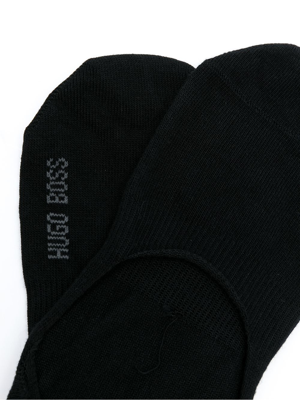 BOSS Trainer Socks Black - MAISONDEFASHION.COM