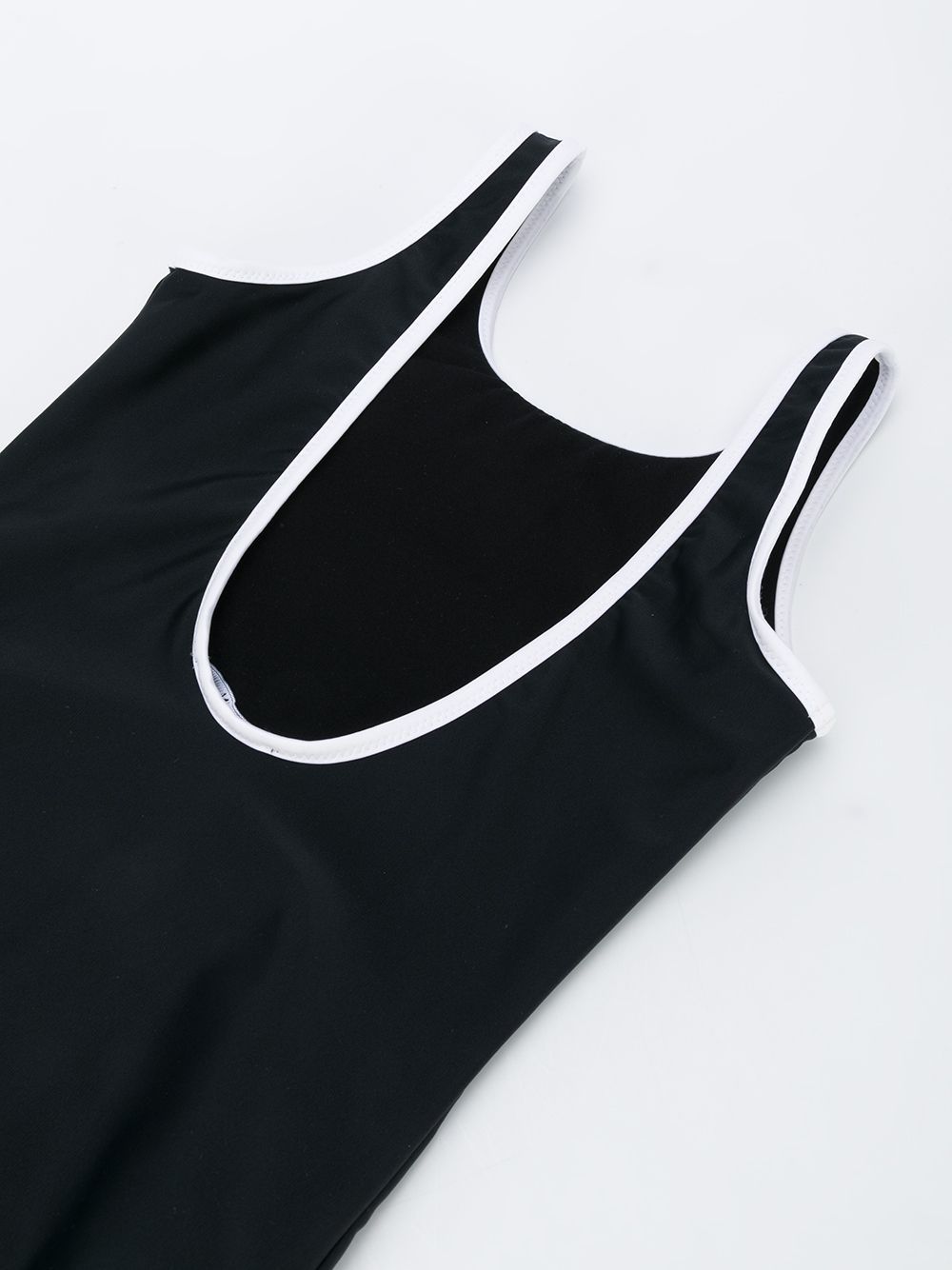 BALMAIN KIDS logo swim suit black - MAISONDEFASHION.COM