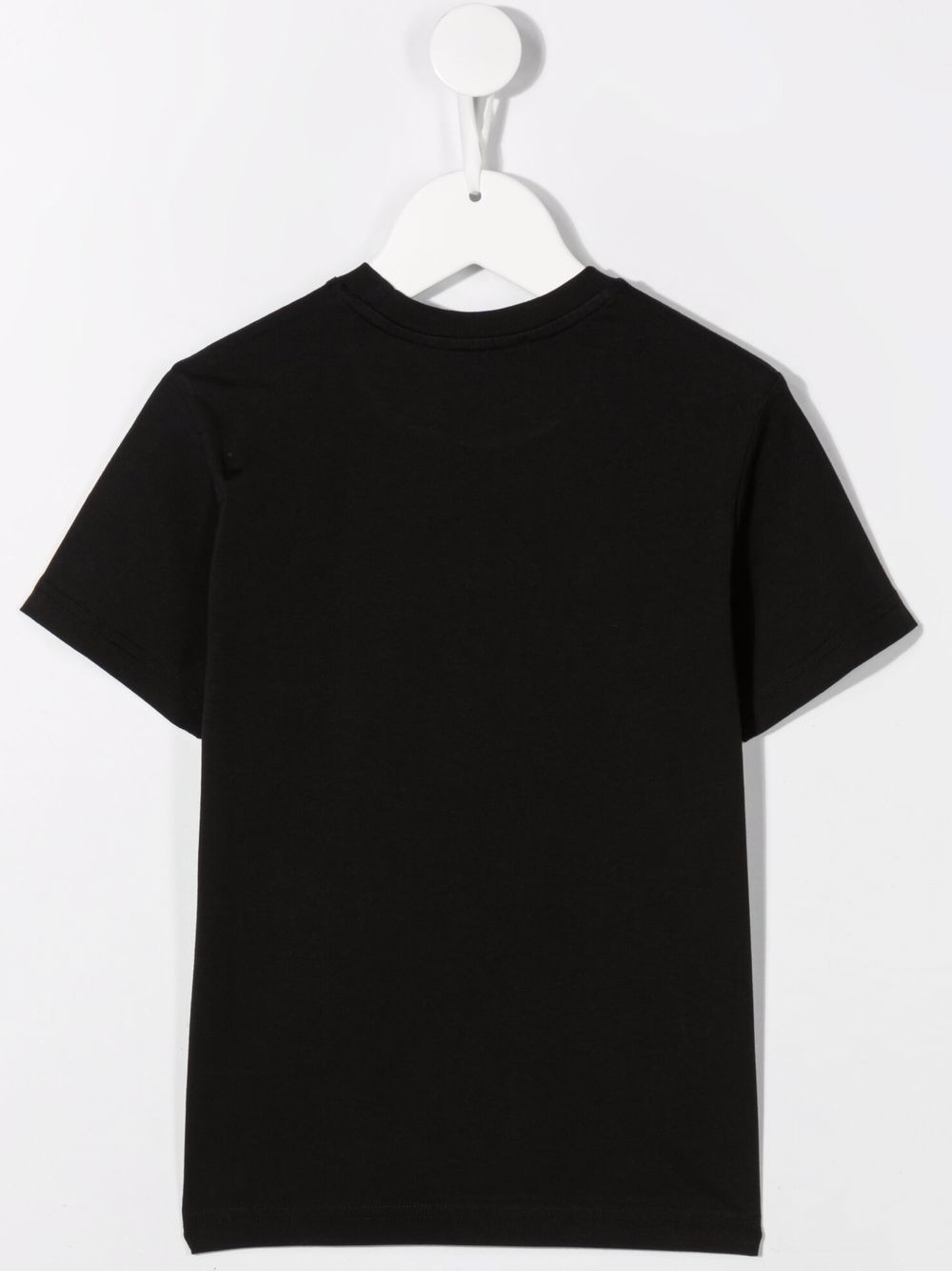 DSQUARED2 KIDS Logo Print T-Shirt Black - MAISONDEFASHION.COM