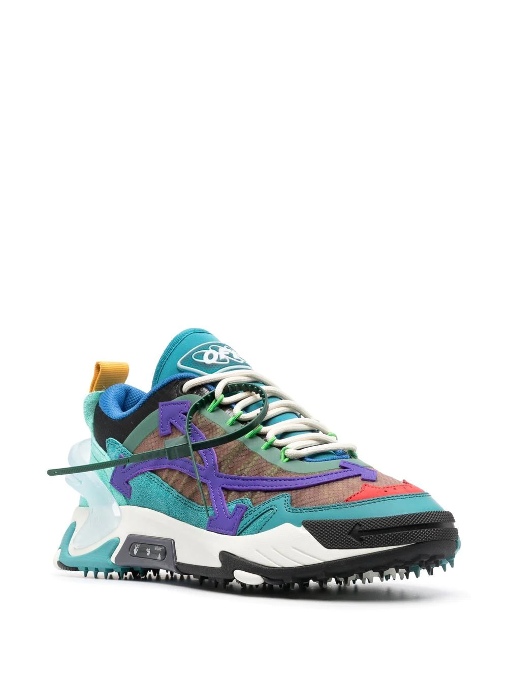 OFF-WHITE ODSY-2000 Sneakers Brown/Purple - MAISONDEFASHION.COM