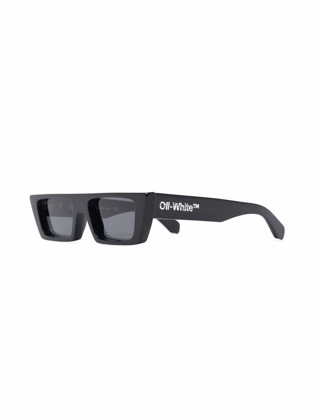 OFF-WHITE Marfa rectangular-frame sunglasses Black - MAISONDEFASHION.COM
