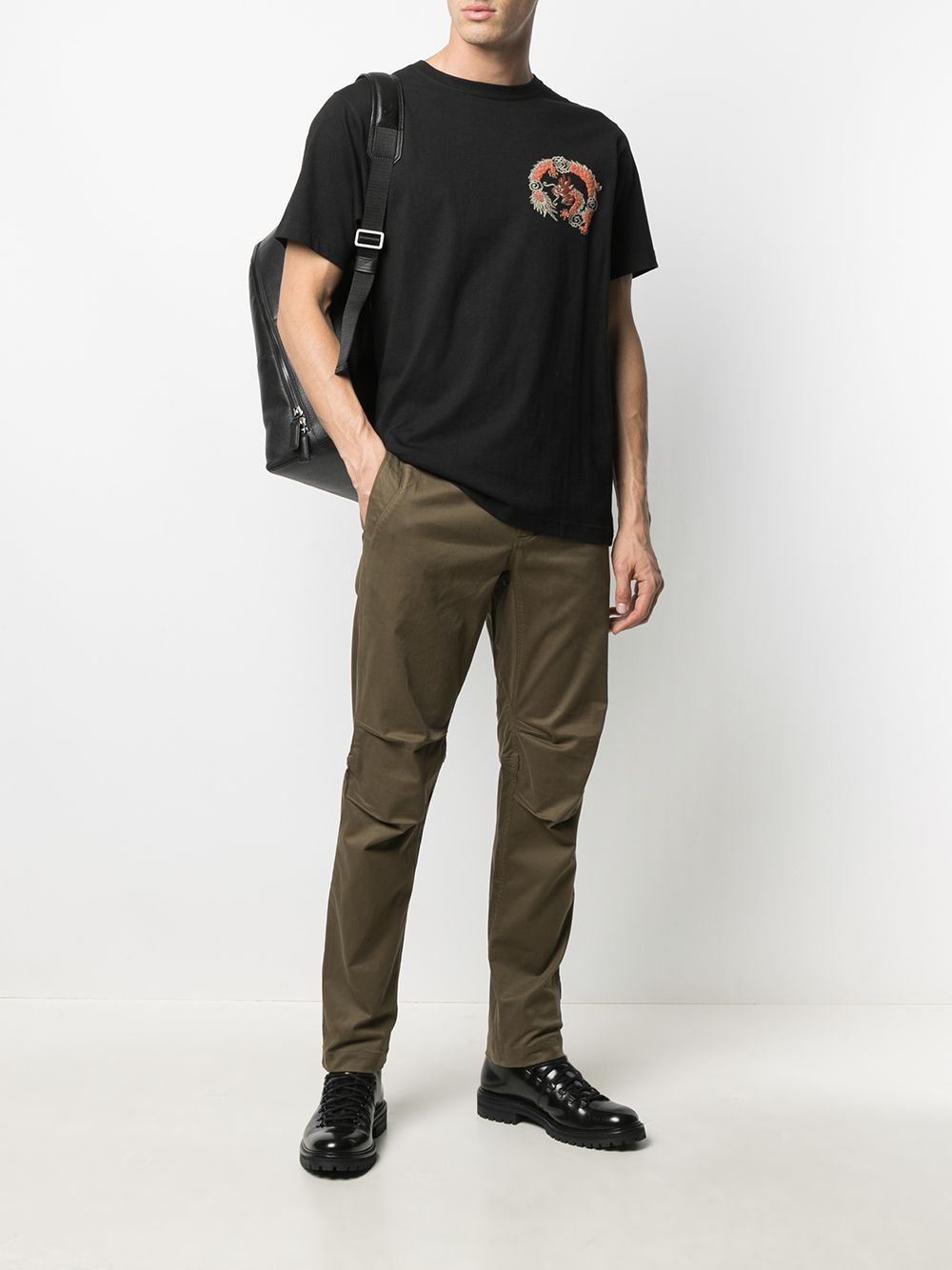 MAHARISHI Souvenir T-Shirt Black - Maison De Fashion 