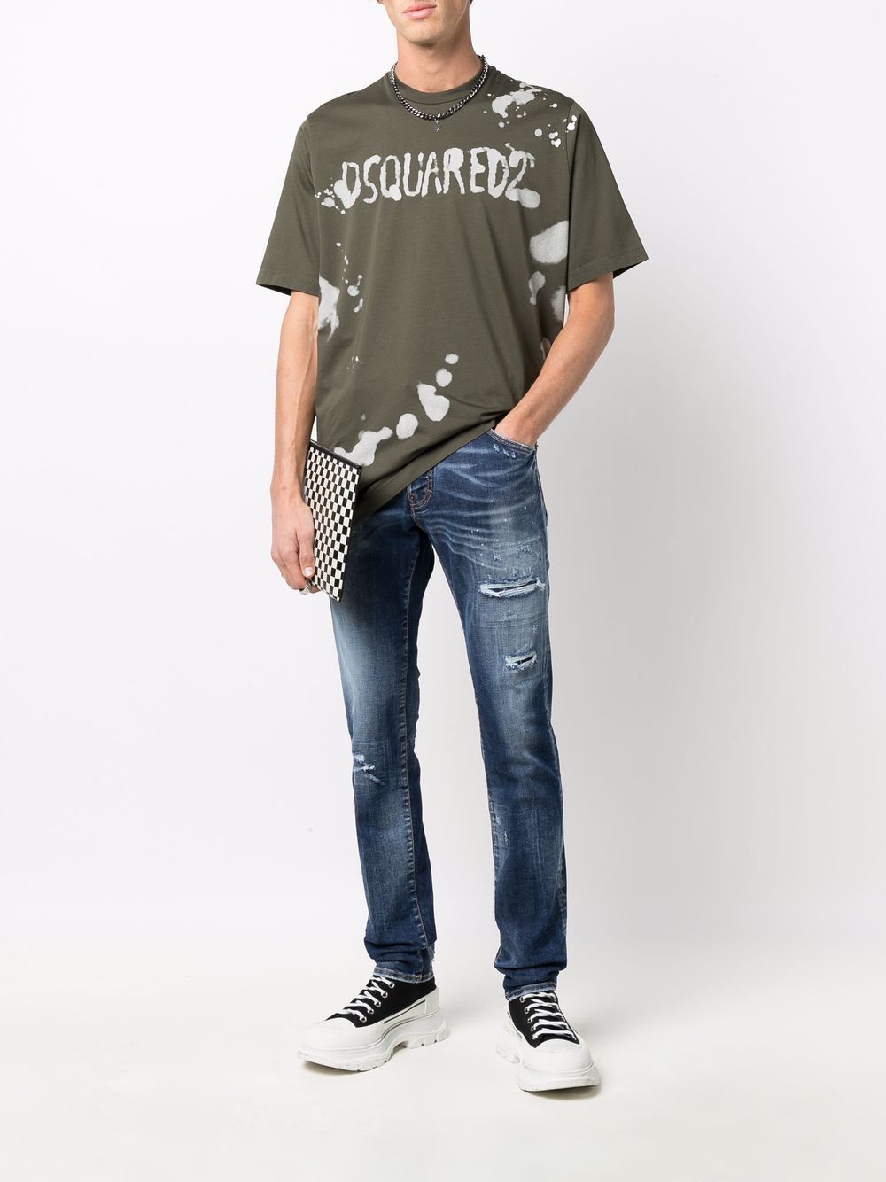 DSQUARED2 Cool Guy Jeans Blue - MAISONDEFASHION.COM