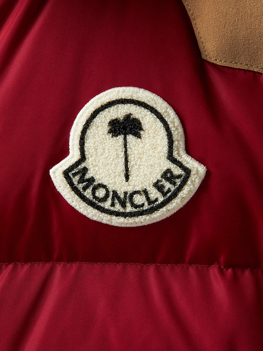 MONCLER GENIUS X 8 MONCLER PALM ANGELS Kamakou Gilet Red - MAISONDEFASHION.COM