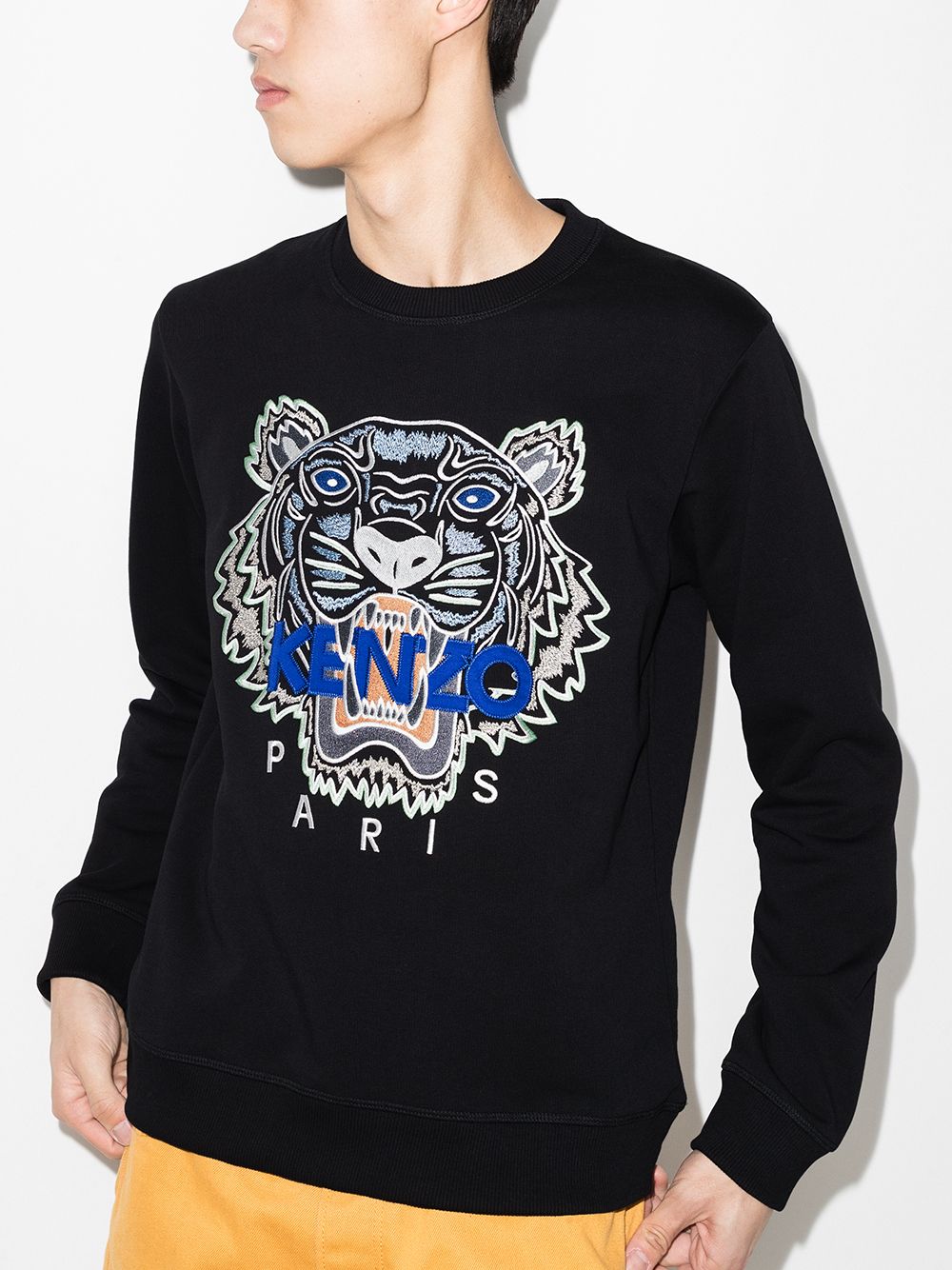 Skæbne Assimilate Specialisere KENZO Tiger Original Sweatshirt Black – MAISONDEFASHION.COM