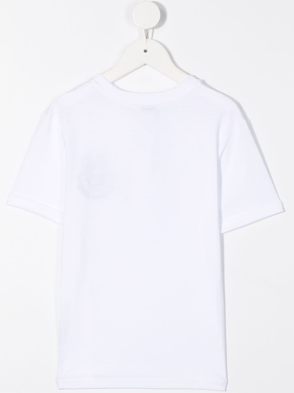 DOLCE & GABBANA KIDS Logo Embroidered T-shirt White - Maison De Fashion 