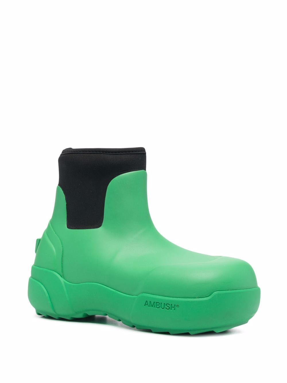 AMBUSH Rubber Boots Green - MAISONDEFASHION.COM