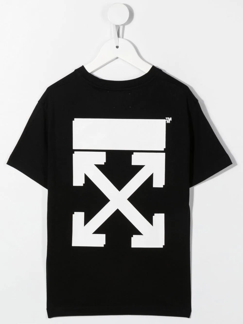 OFF-WHITE KIDS Rubber Arrow Tee Black/White - MAISONDEFASHION.COM