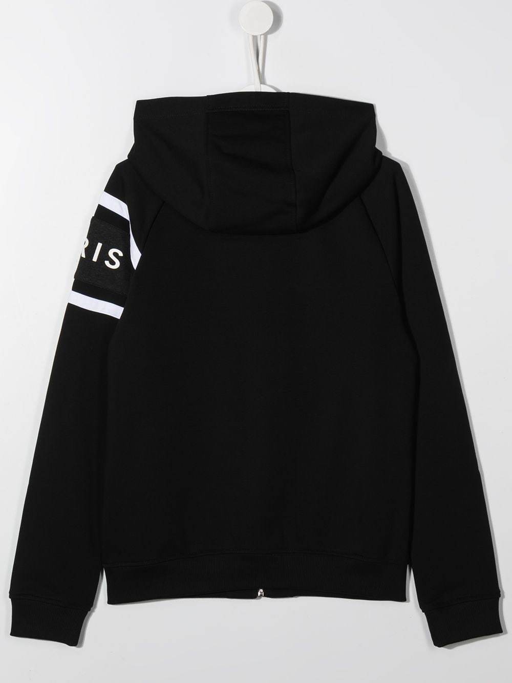 GIVENCHY KIDS Striped Logo Zipped Sweatshirt - Maison De Fashion 