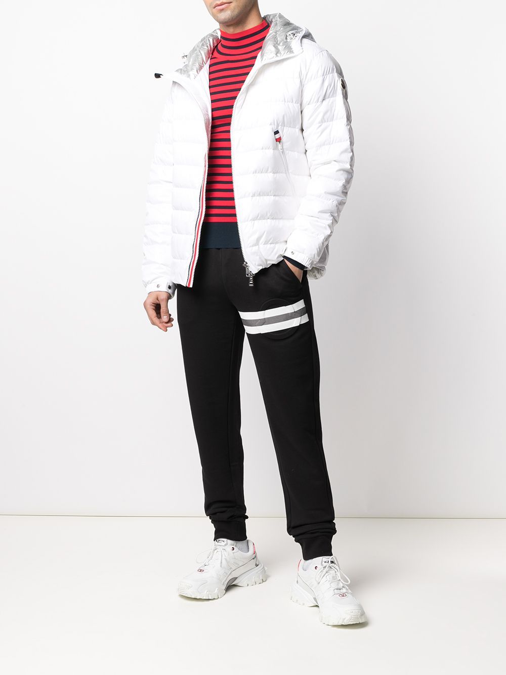 MONCLER Blesle Jacket White - MAISONDEFASHION.COM