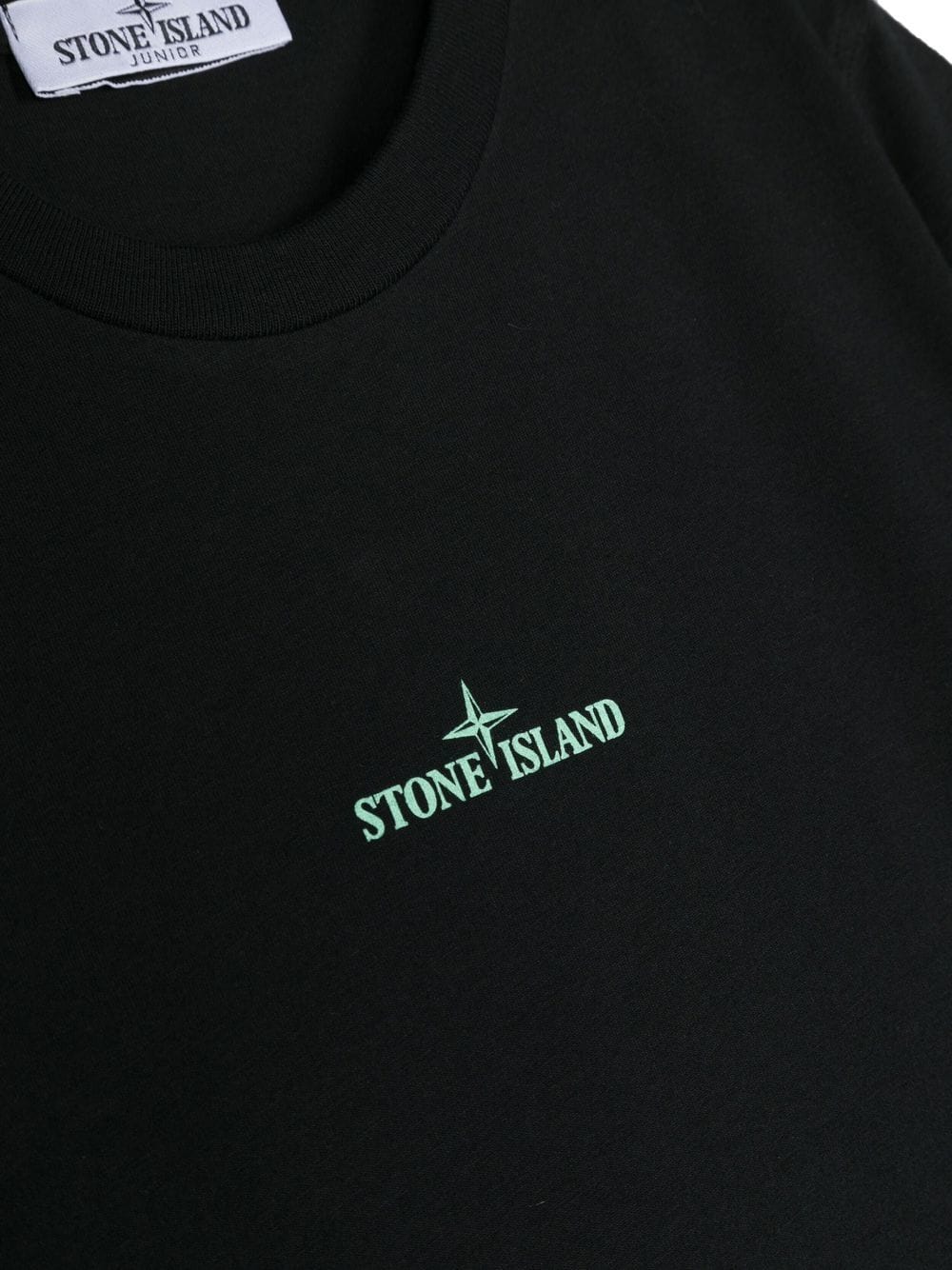 Stone island t shirt logo 2024 on back