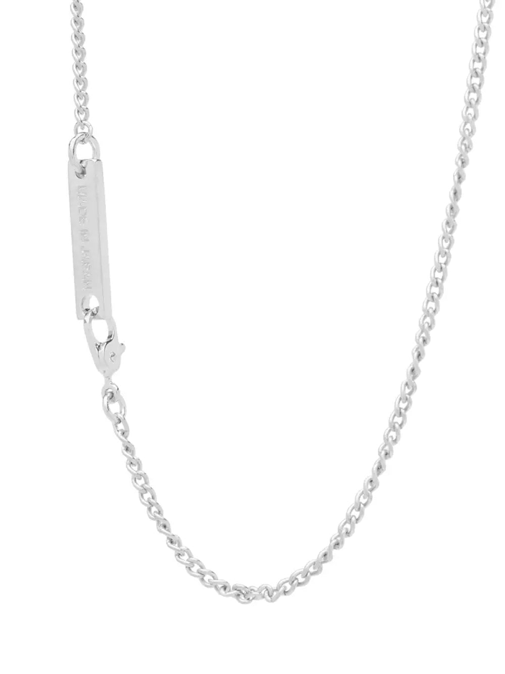 AMBUSH Pill Charm Necklace Silver – MAISONDEFASHION.COM