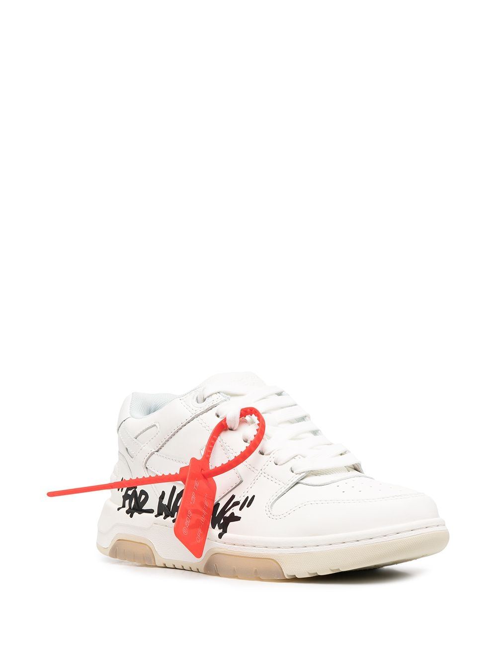 OFF-WHITE WOMEN For Walking Out of Office sneakers White/Black - MAISONDEFASHION.COM