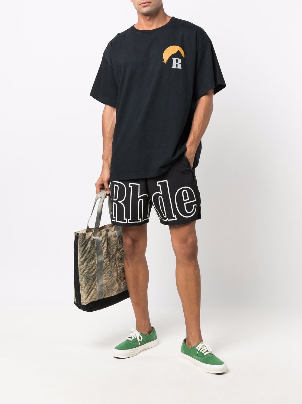 Rhude Logo shops Shorts Size Large