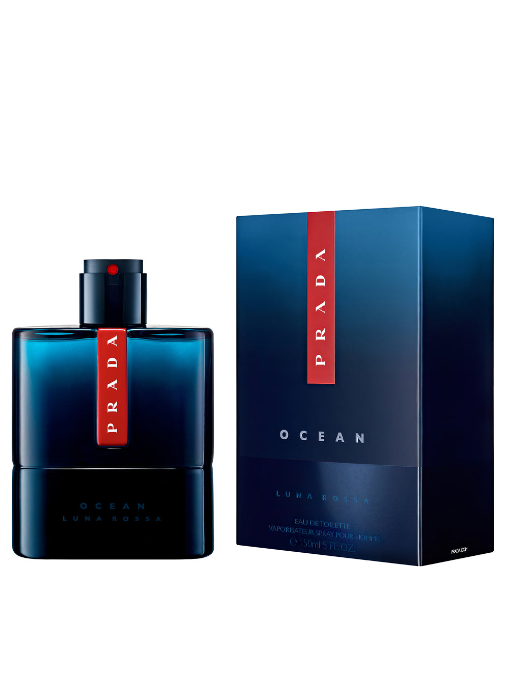 PRADA Luna Rossa Ocean Eau de Toilette Spray - 50ml - MAISONDEFASHION.COM