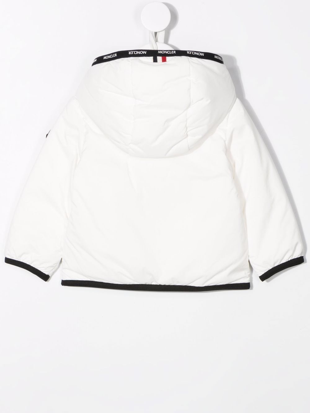 MONCLER BABY Conez Jacket White - MAISONDEFASHION.COM