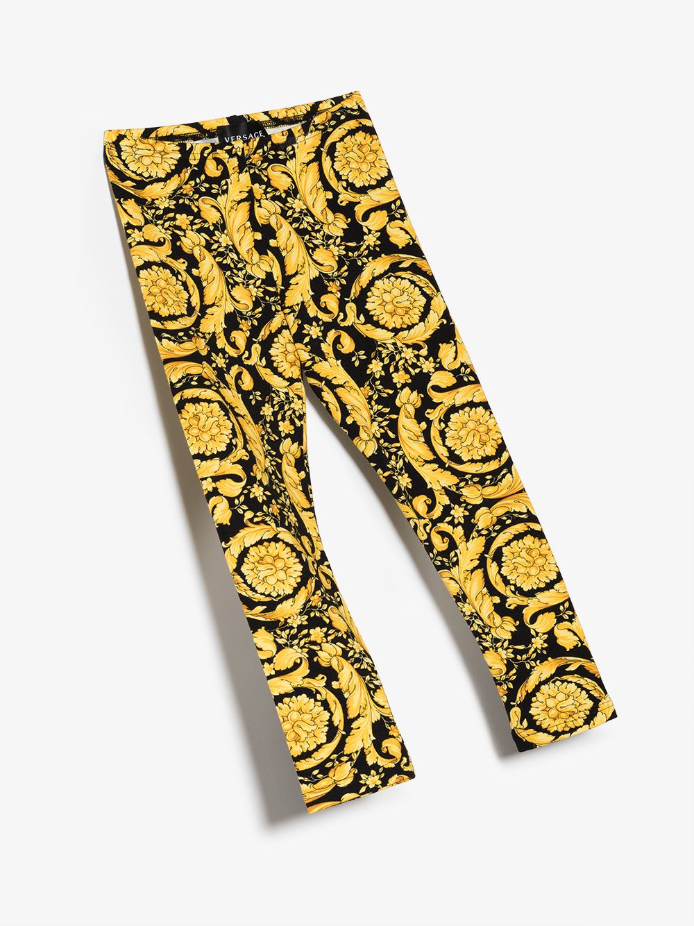 VERSACE BABY Baroque Print Leggings - MAISONDEFASHION.COM