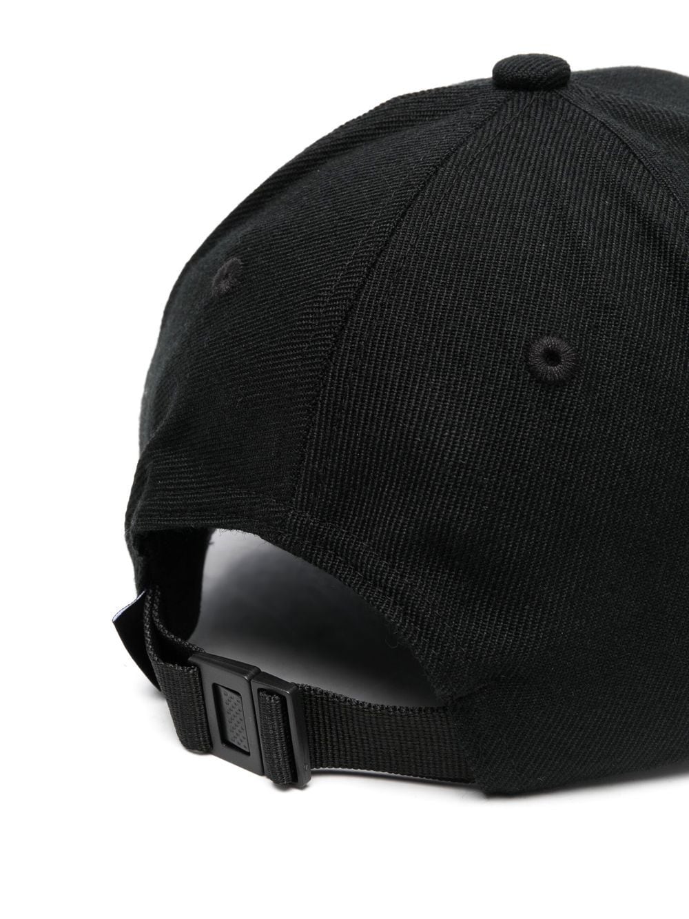STONE ISLAND Compass-motif baseball cap Black - MAISONDEFASHION.COM