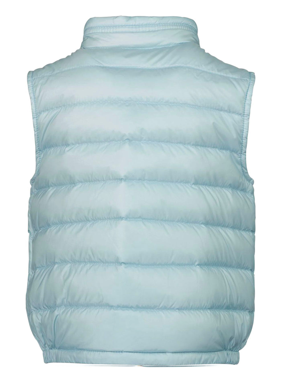 MONCLER BABY New Amaury Padded Vest Light Blue - MAISONDEFASHION.COM