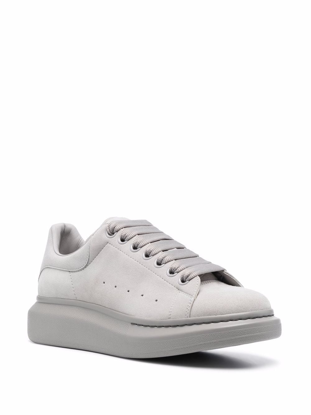 ALEXANDER MCQUEEN Oversized Sneakers Grey - MAISONDEFASHION.COM