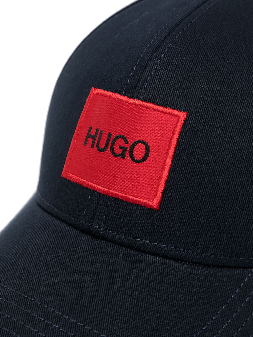 HUGO Logo-patch cap Navy - MAISONDEFASHION.COM
