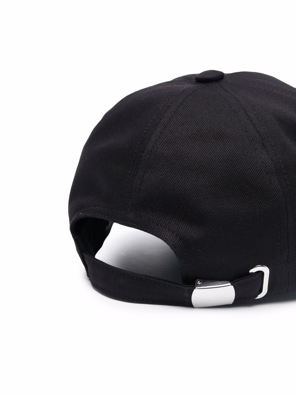 BALMAIN Logo Cap Black - MAISONDEFASHION.COM