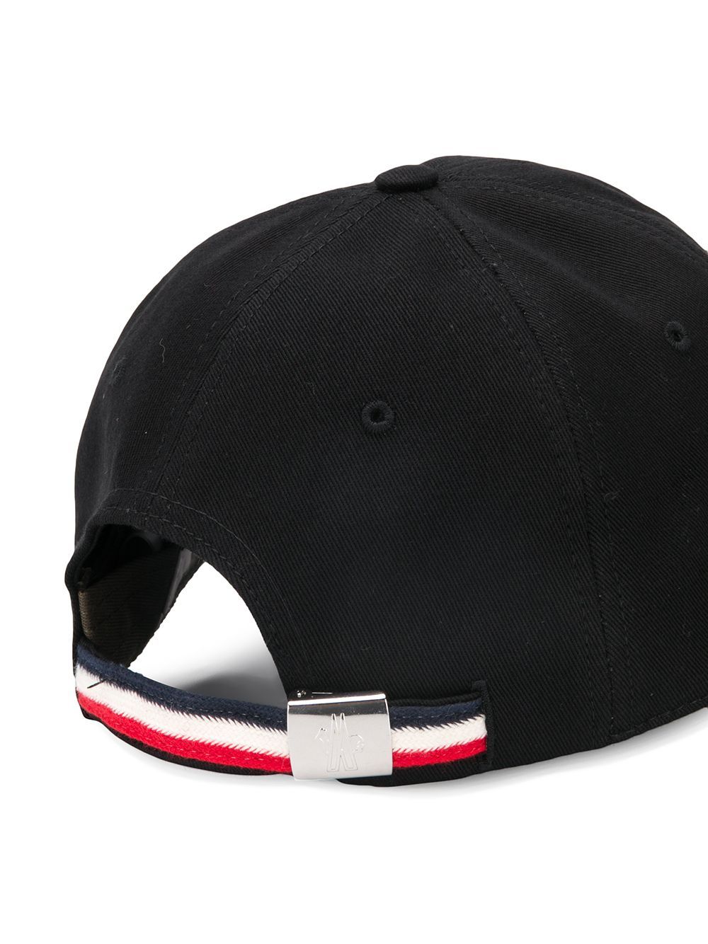 MONCLER Logo Cap Black - MAISONDEFASHION.COM