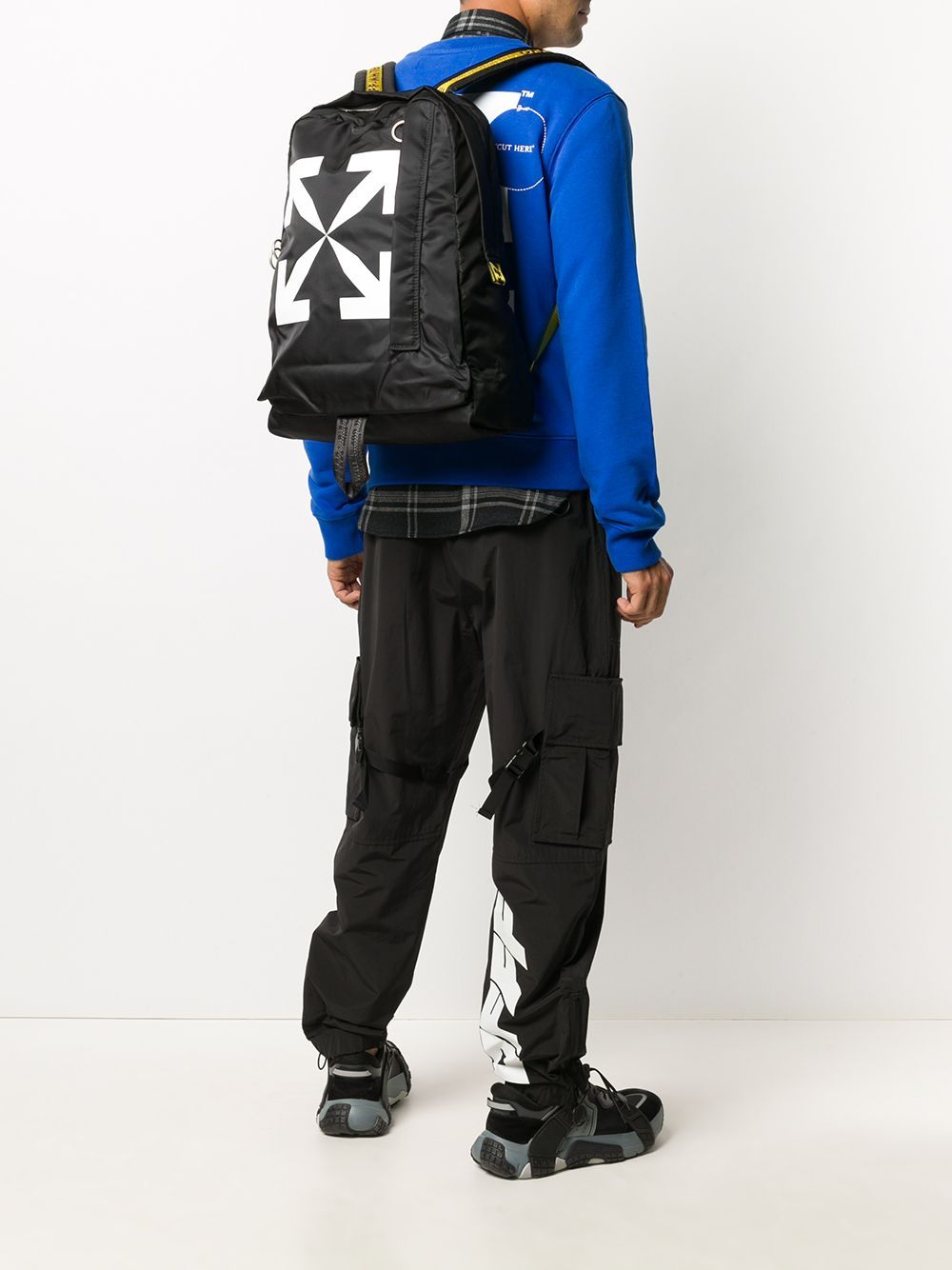 OFF-WHITE New Arrow Print Backpack - Maison De Fashion 