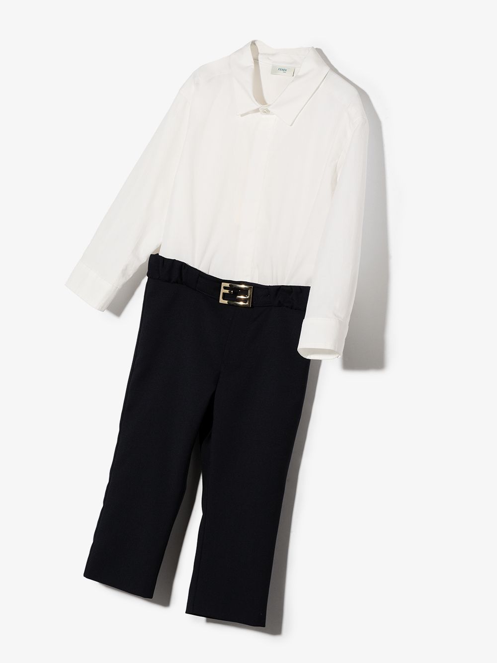 FENDI BABY Shirt And Trousers Set - MAISONDEFASHION.COM