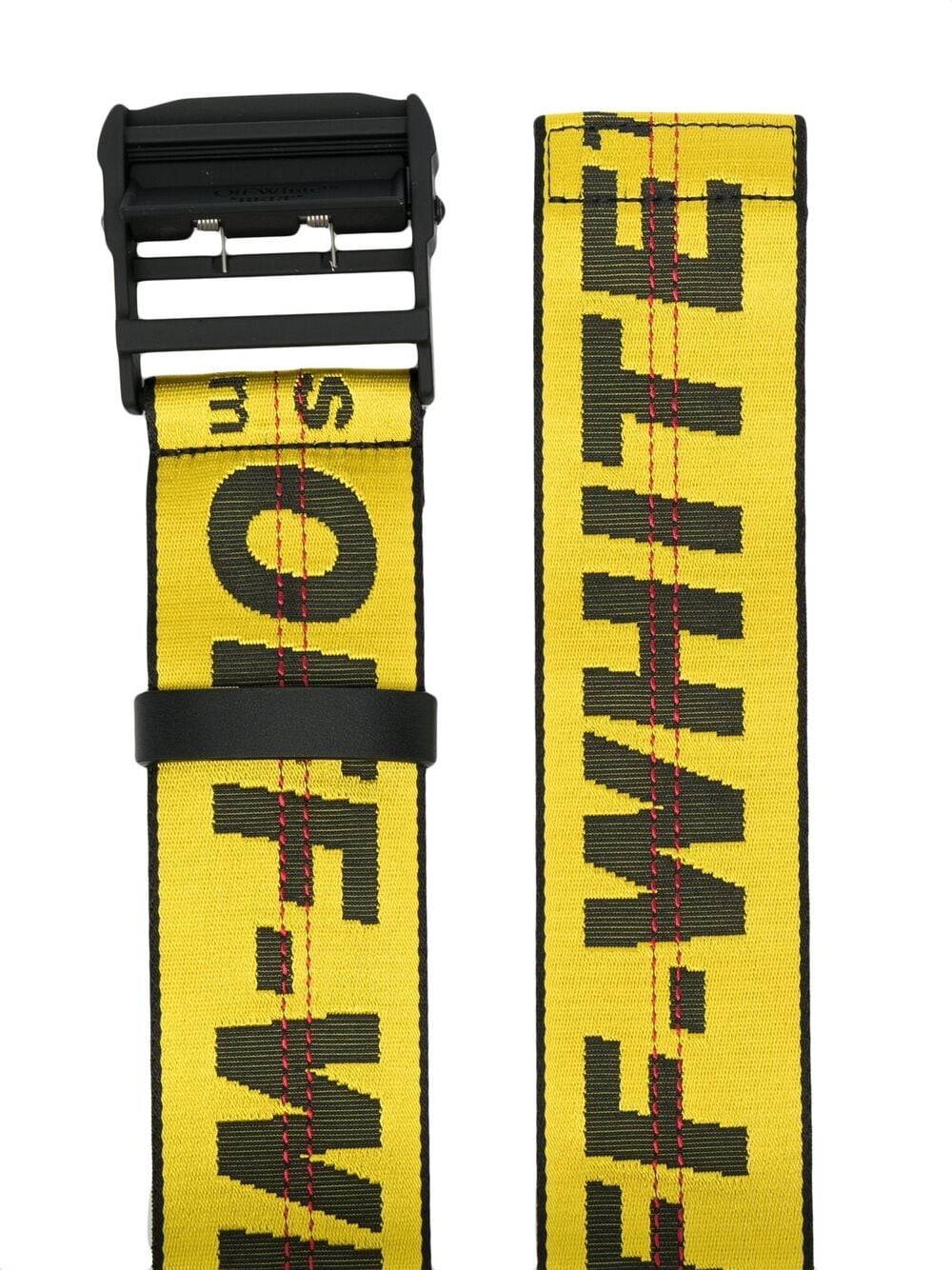 OFF-WHITE Travel Luggage Belt Yellow - MAISONDEFASHION.COM