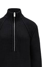 MONCLER GENIUS X 6 MONCLER 1017 ALYX 9SM Zip Up Sweater Black - MAISONDEFASHION.COM