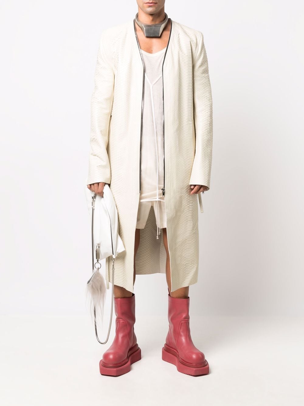 RICK OWENS DRKSHDW Penta Boxer Shorts Natural