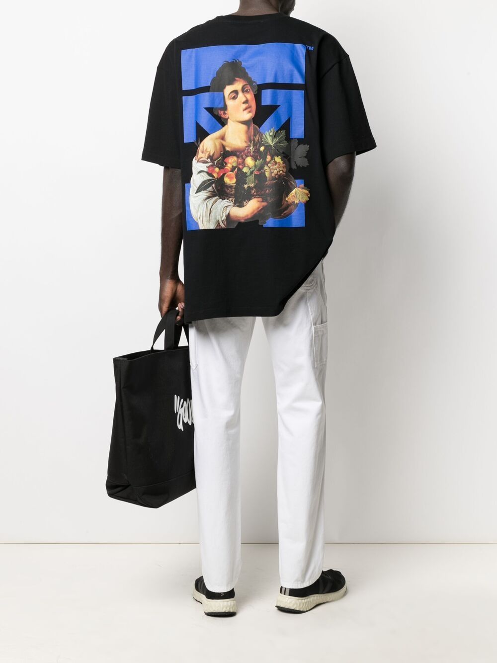 OFF-WHITE Caravaggio Boy T-Shirt Black