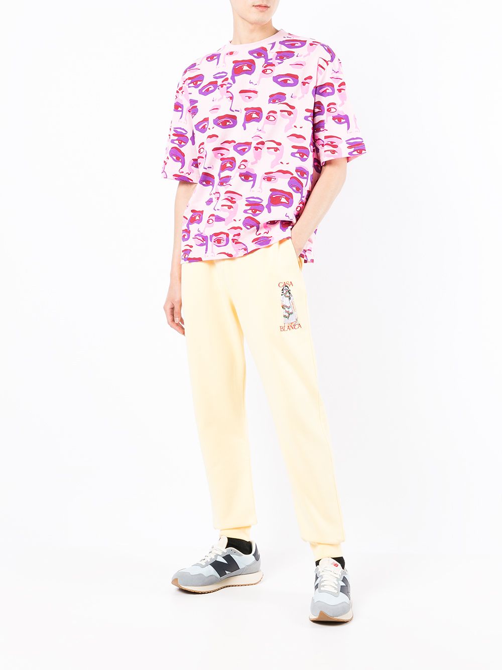 KIDSUPER Camo Pink T-Shirt - MAISONDEFASHION.COM