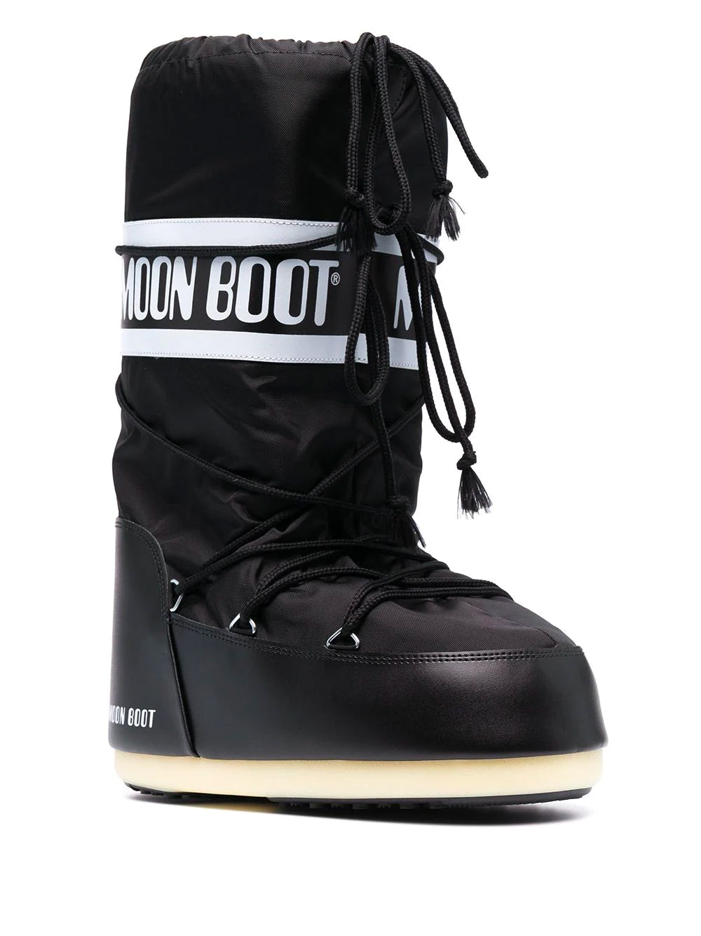 MOON BOOT Icon Boots Black - MAISONDEFASHION.COM