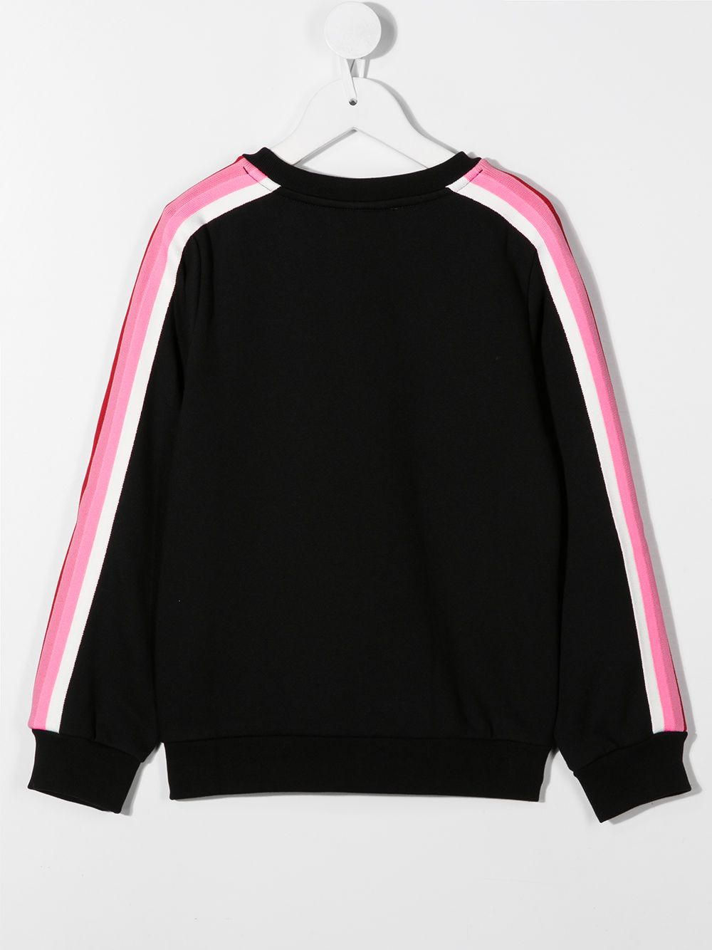 FENDI KIDS Raised-Logo Sweatshirt Black - Maison De Fashion 