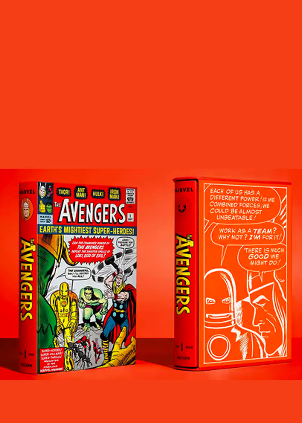 TASCHEN Marvel Comics Library. Avengers. Vol.1. 1963-1965 (Collectors Edition) - MAISONDEFASHION.COM