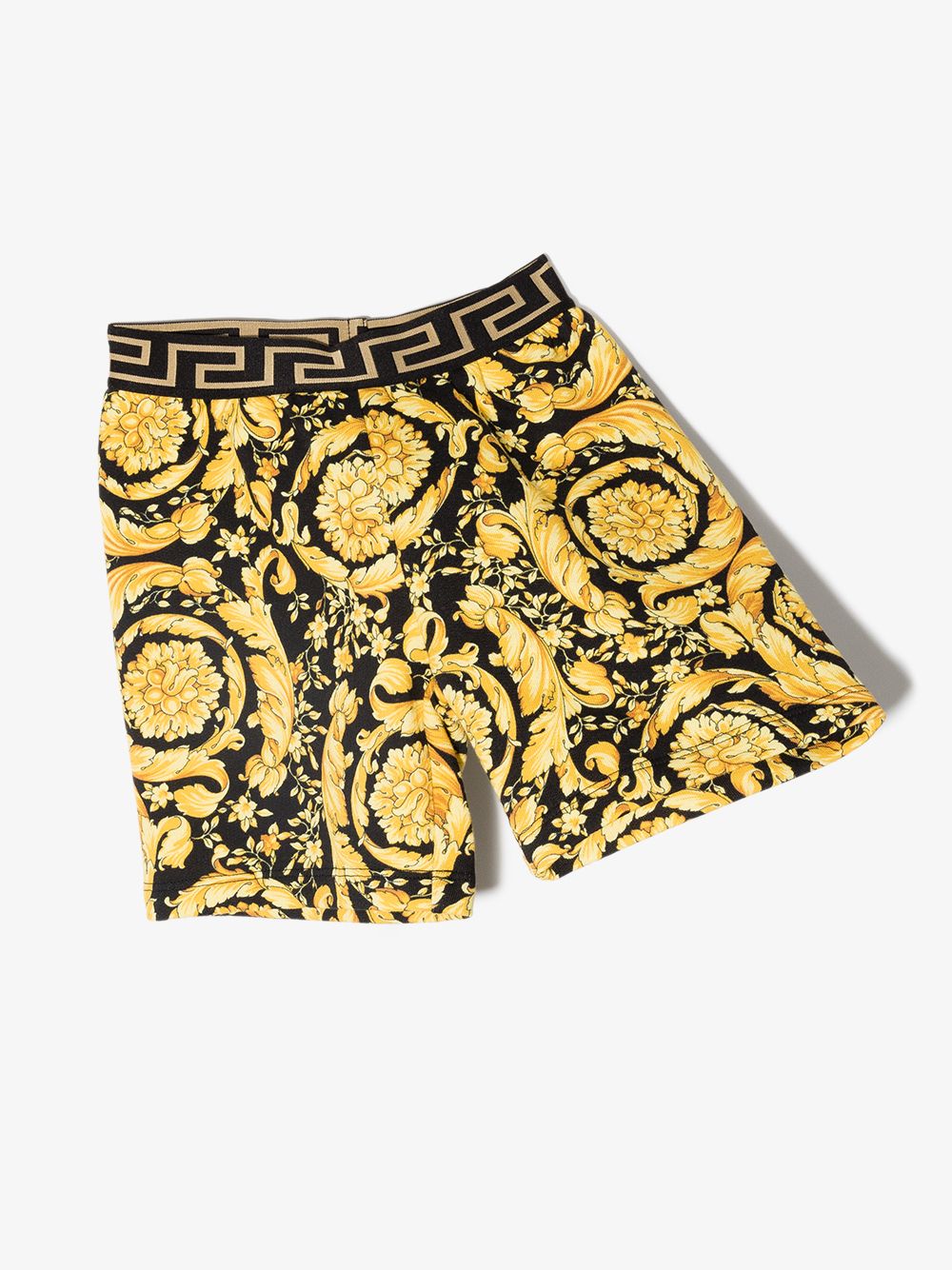 VERSACE BABY Baroque Print Shorts - MAISONDEFASHION.COM