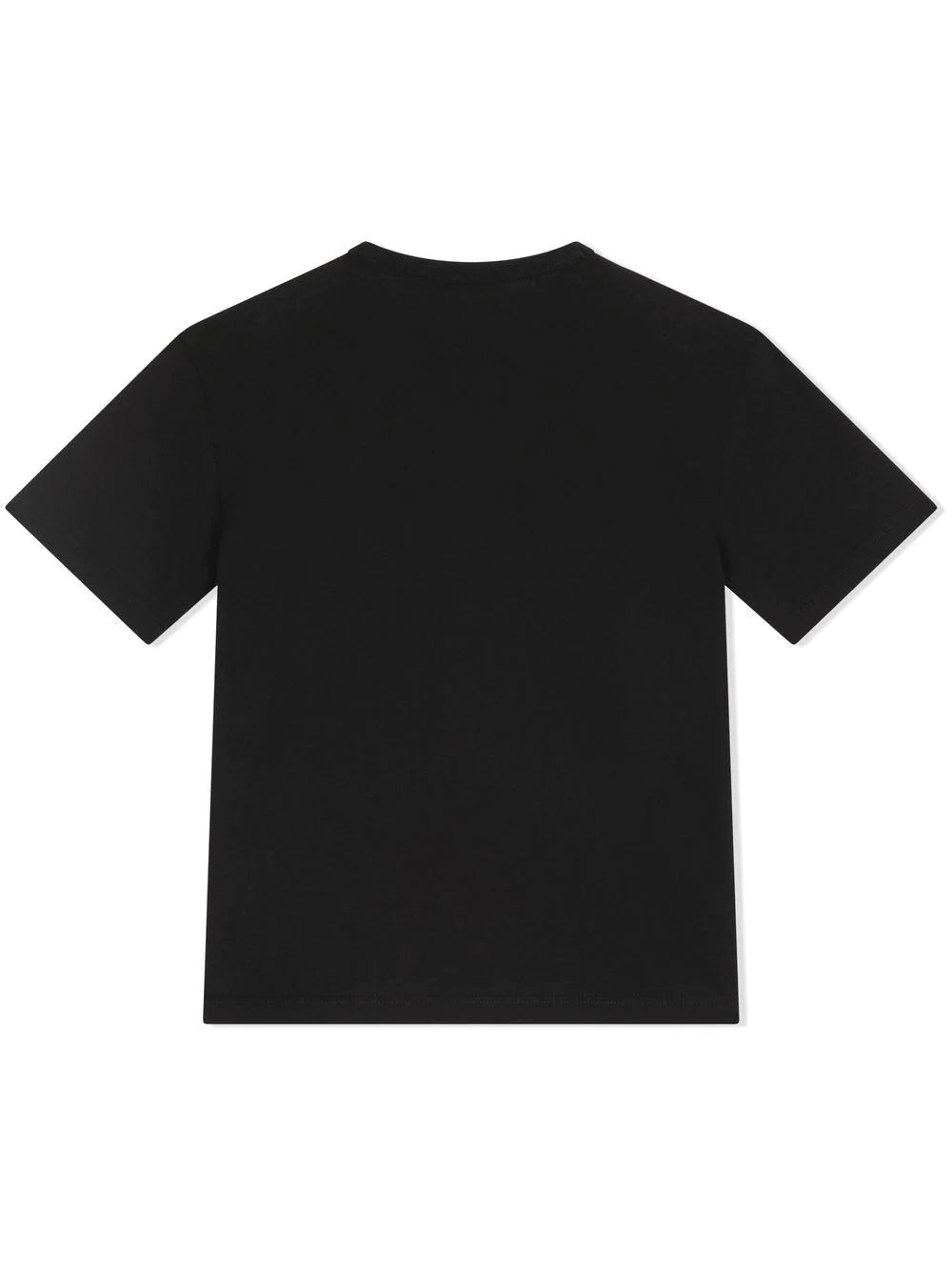 DOLCE & GABBANA KIDS Logo T-shirt Black/Brown - MAISONDEFASHION.COM