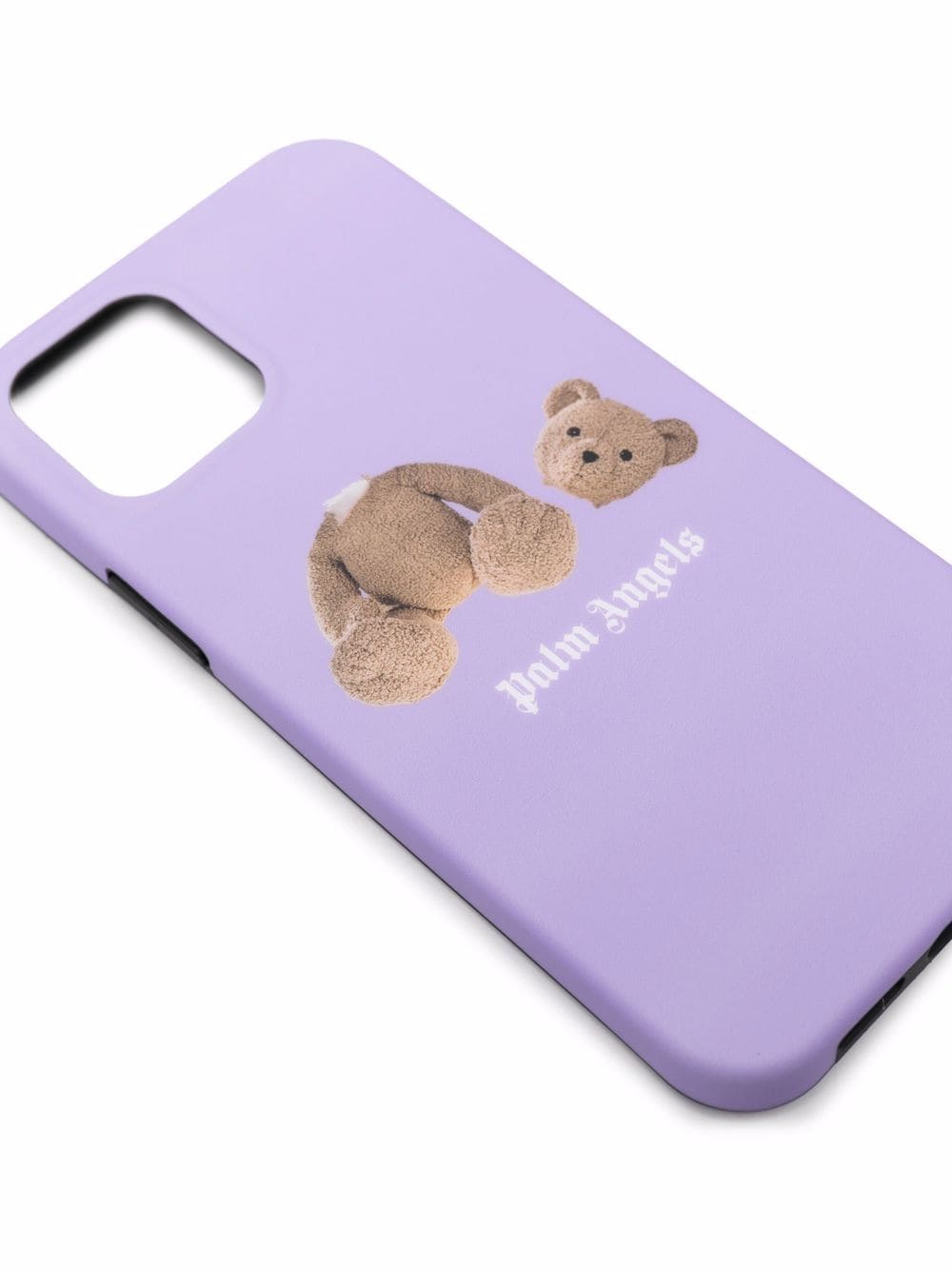 PALM ANGELS WOMEN Bear iPhone 12/12 Pro Case Purple - MAISONDEFASHION.COM