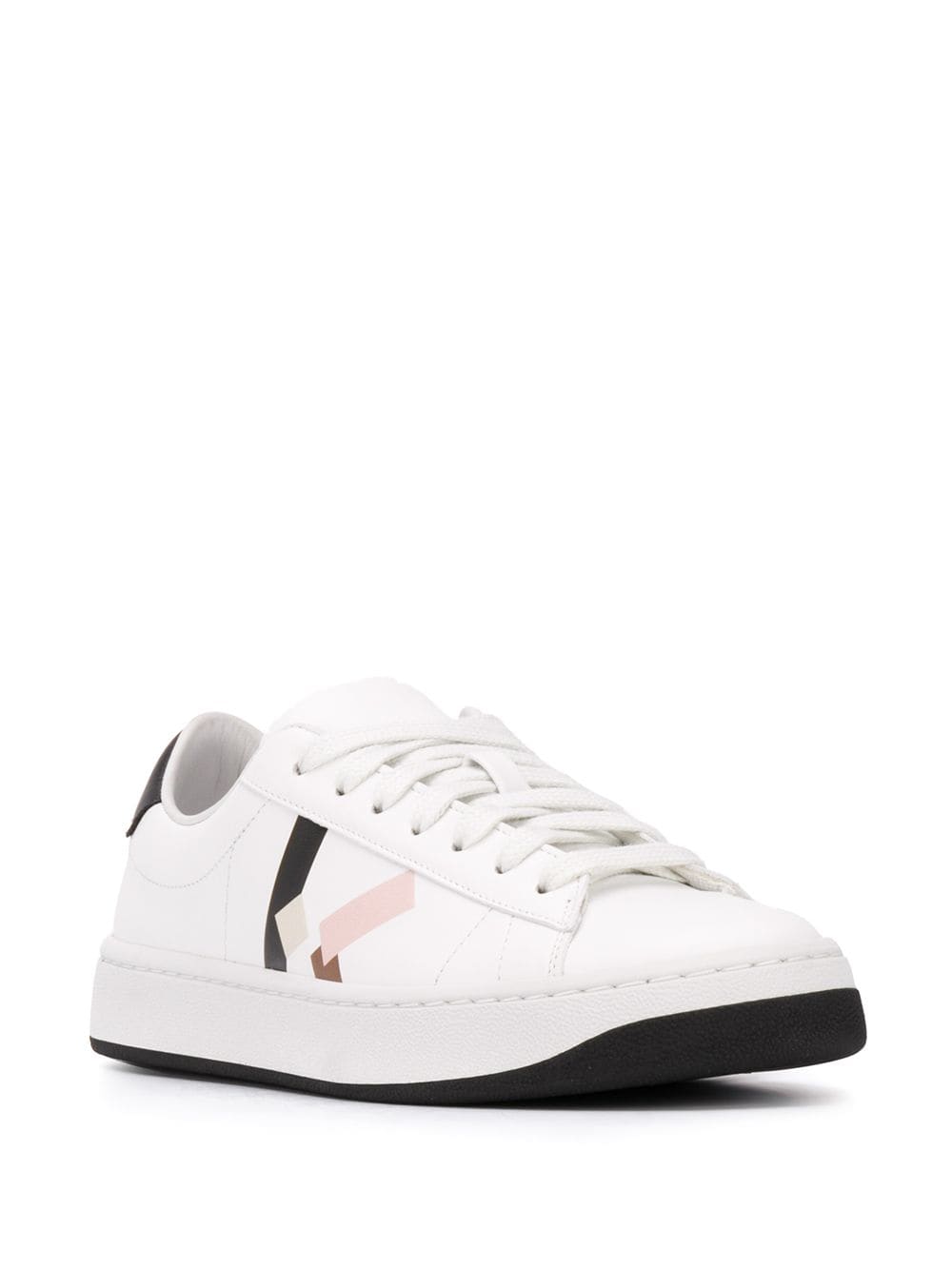 KENZO WOMEN K Logo Low Top Sneakers White - Maison De Fashion 