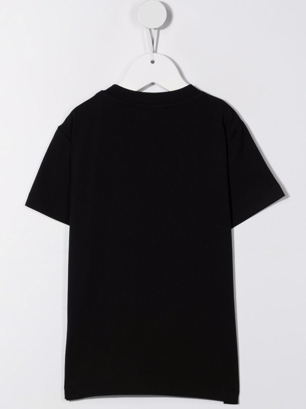 BALMAIN KIDS Logo-print cotton T-shirt Black/Gold - MAISONDEFASHION.COM