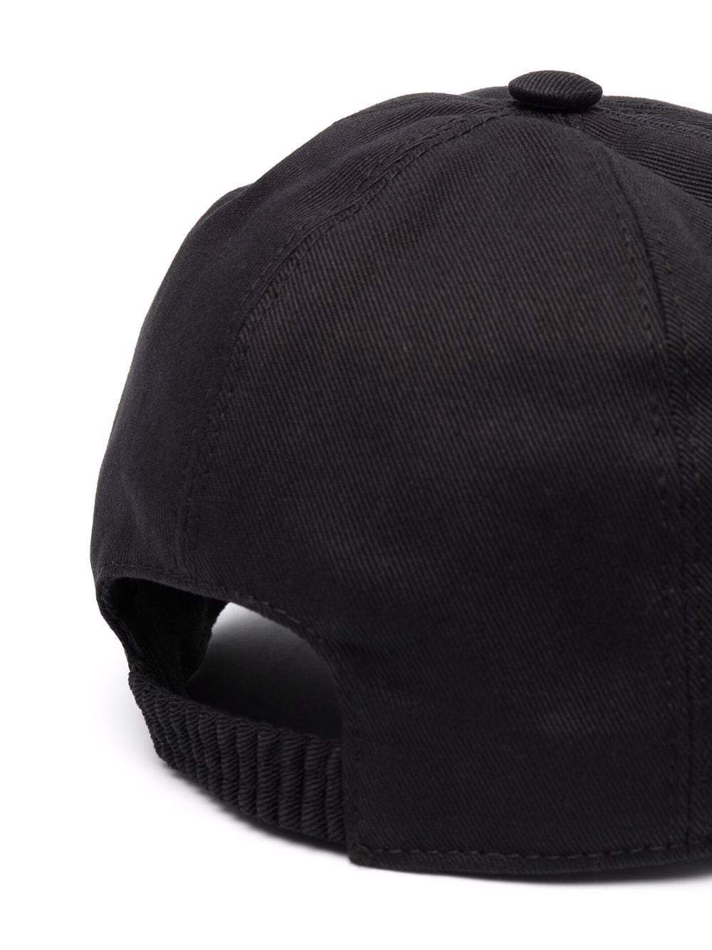 VERSACE KIDS Medusa-Head baseball cap Black - MAISONDEFASHION.COM