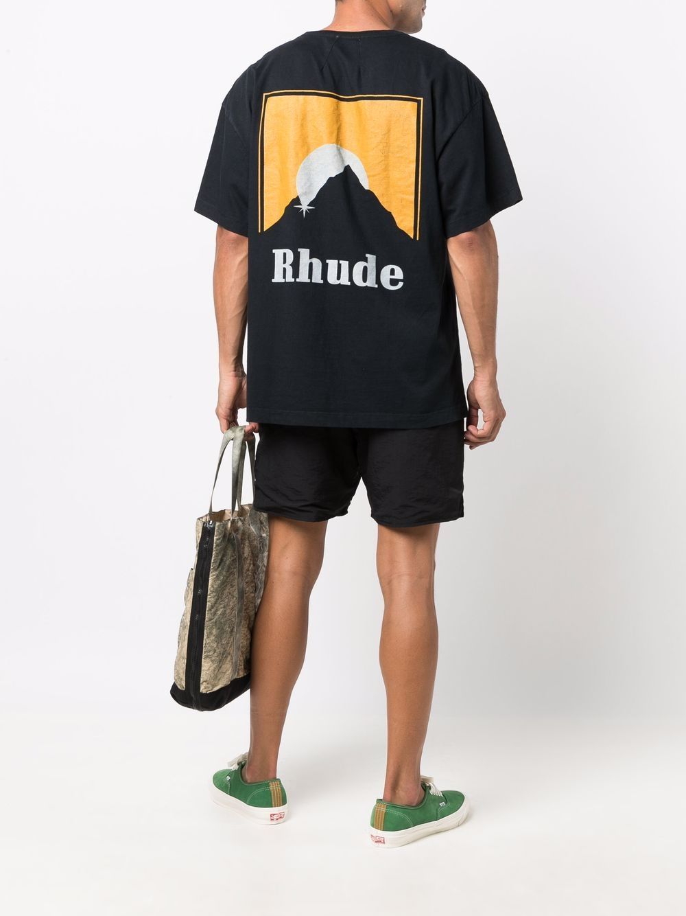 RHUDE MOONLIGHT MADNESS プリント Tシャツ-