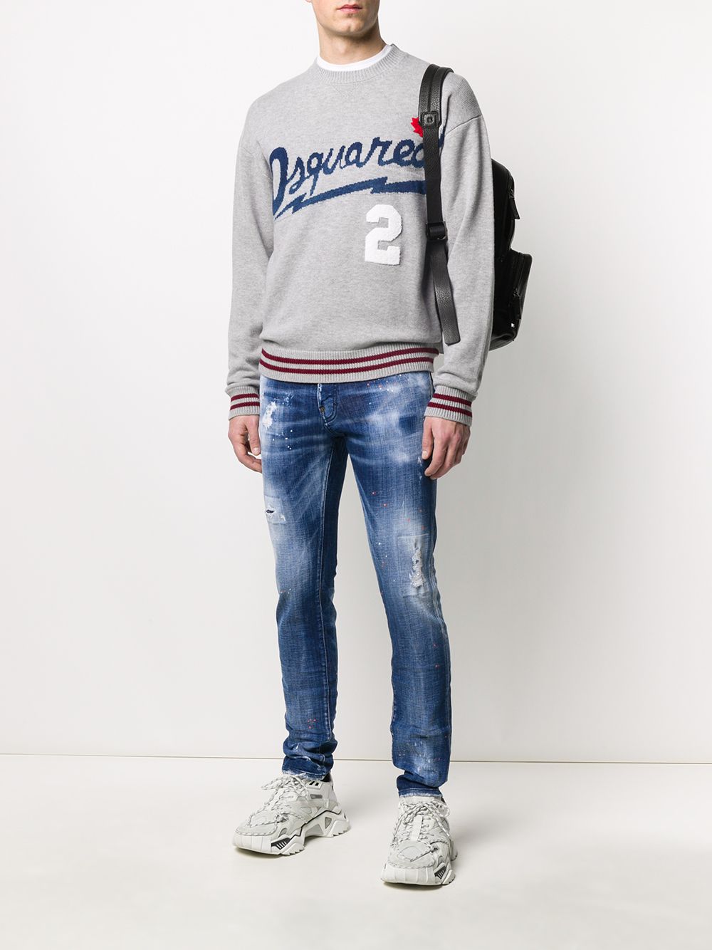 DSQUARED2 Paint Splatter Cool Guy Jeans - Maison De Fashion 